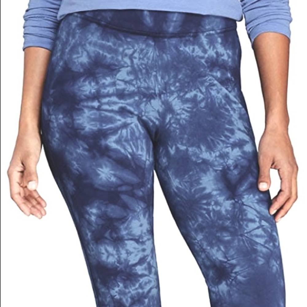 Lands’ End Tie Dye Starfish Leggings - S (6-8)